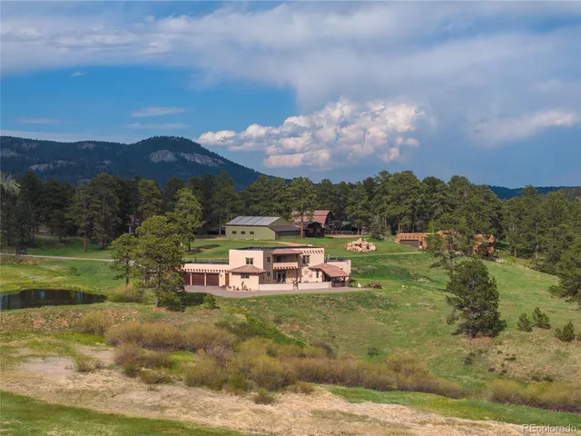 a view of a lake with a mountain