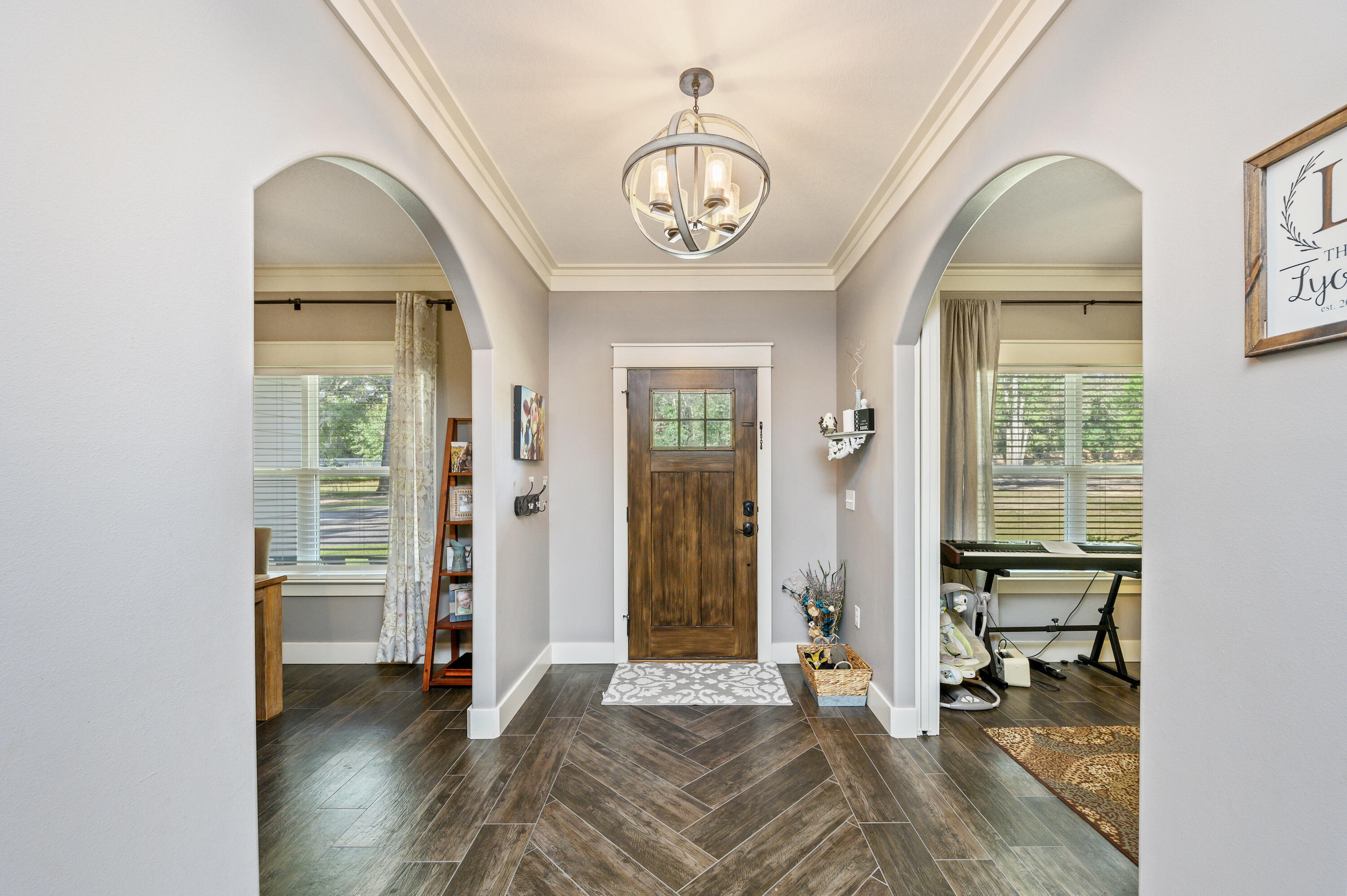 6053 Dairy Road Baker, FL 32531 - Photo 9 of 55 wooden floor in an empty room with a window
