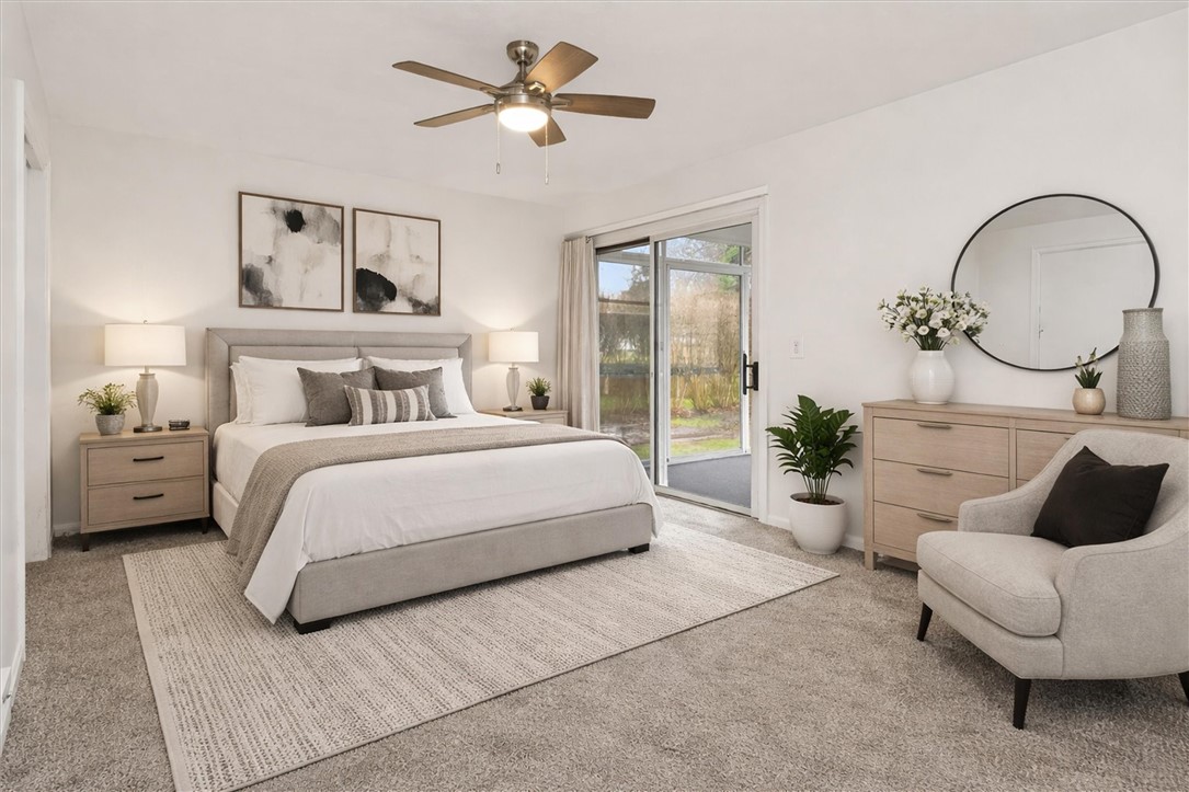 667 Hard Road Webster, NY 14580 - Photo 21 of 45 New W/W/C in master bedroom with sliding glass doo