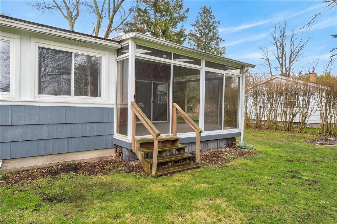 667 Hard Road Webster, NY 14580 - Photo 7 of 45 Perfect spot to add your future deck or patio.