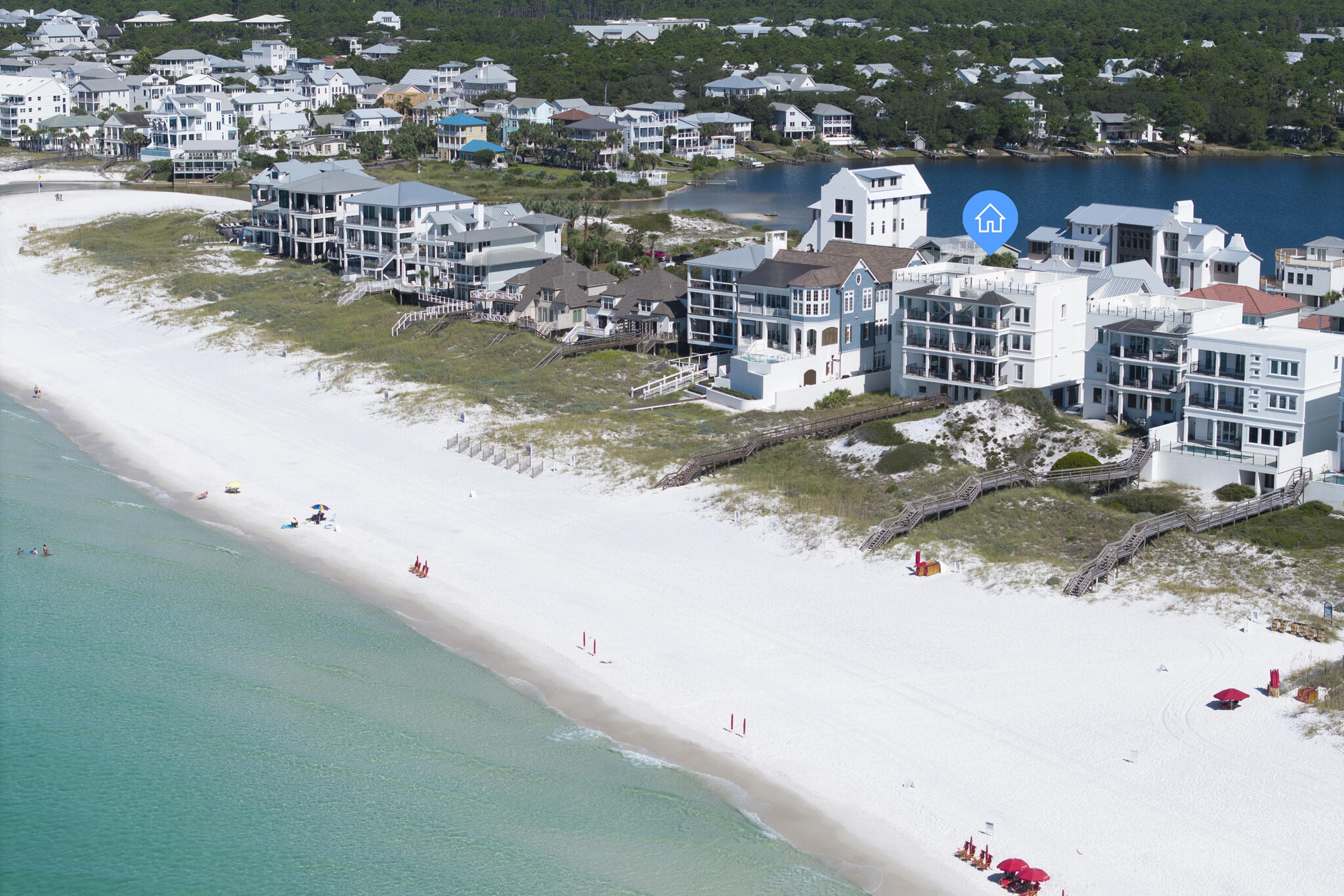 26 Azzurro Way, Unit A Santa Rosa Beach, FL 32459 - Photo 4 of 60 109 Feet of Beach Frontage