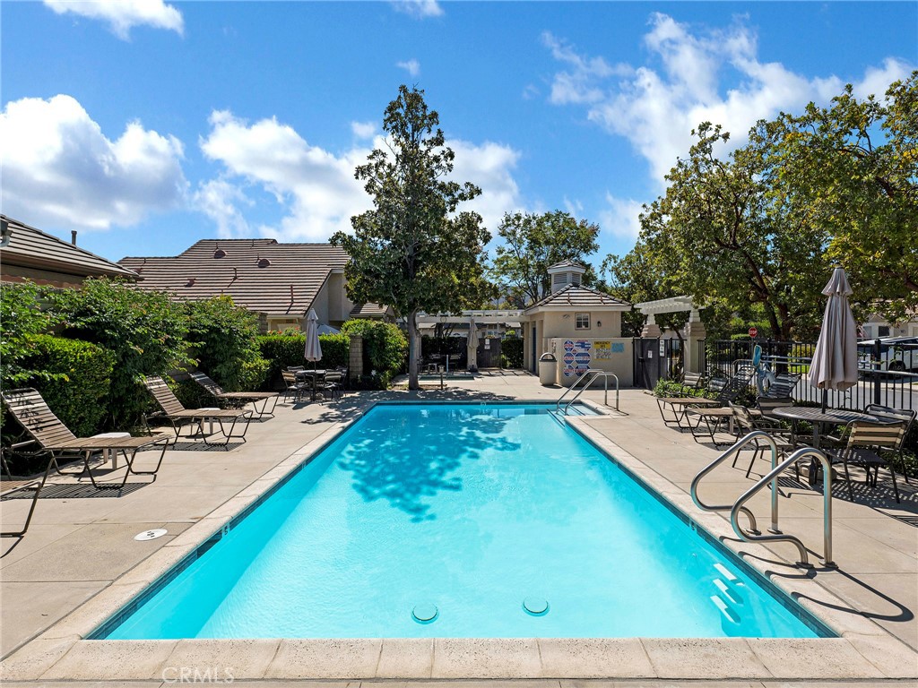 5621 Daisy Street Simi Valley, CA 93063 - Photo 29 of 31 a view of a swimming pool with outdoor seating