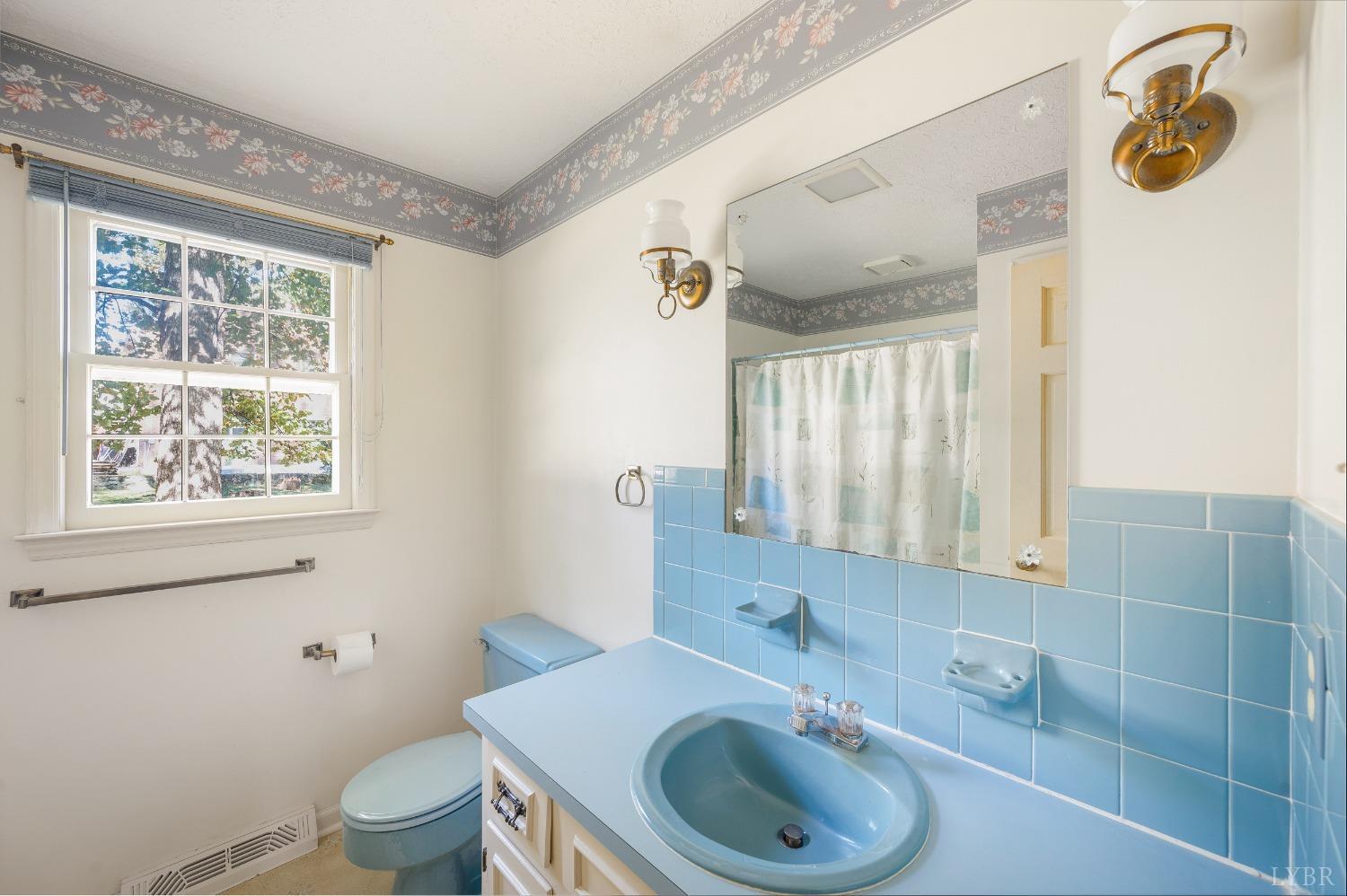 101 Foxhall Drive Forest, VA 24551 - Photo 37 of 54 a bathroom with a sink a toilet and a mirror