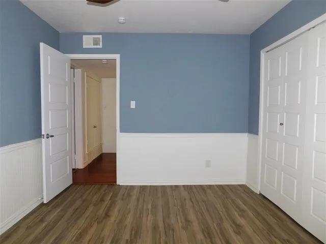 wooden floor in an empty room