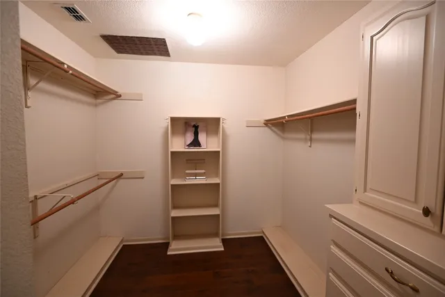 a view of walk in closet