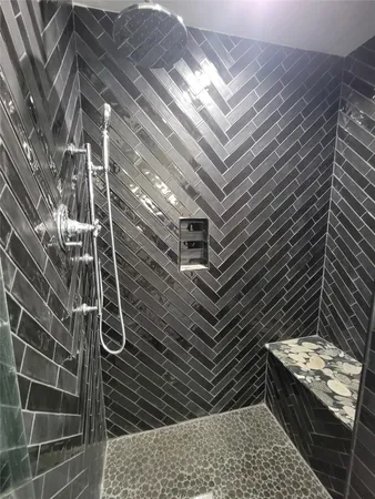 a close view of water heater