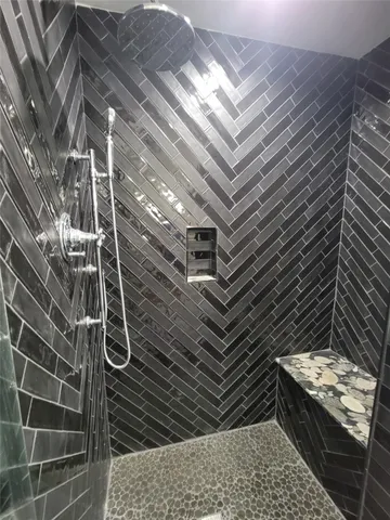 a close view of water heater