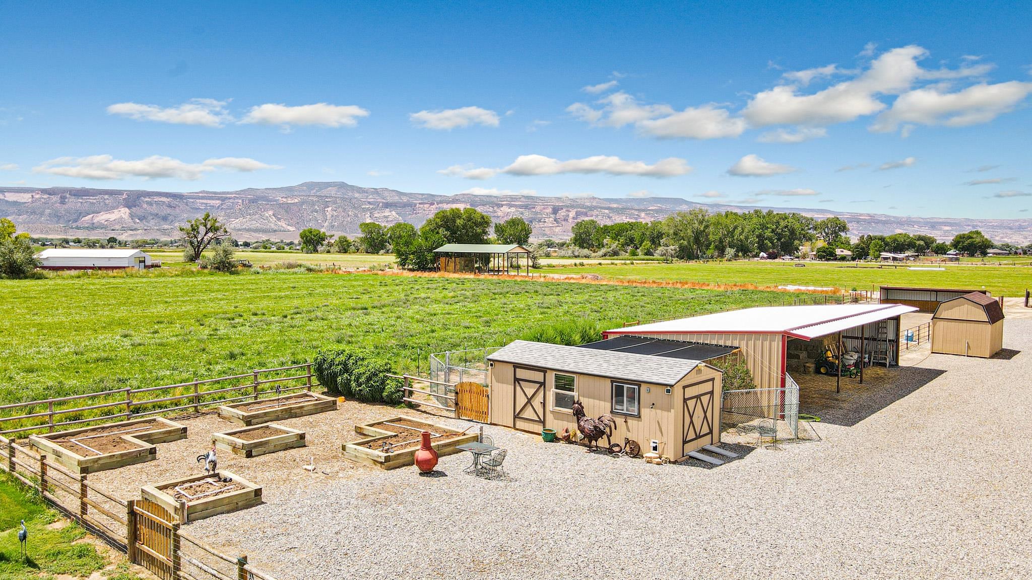 985-20 20 1/2 Road Fruita, CO 81521 - Photo 41 of 42 an outdoor space with furniture and garden view