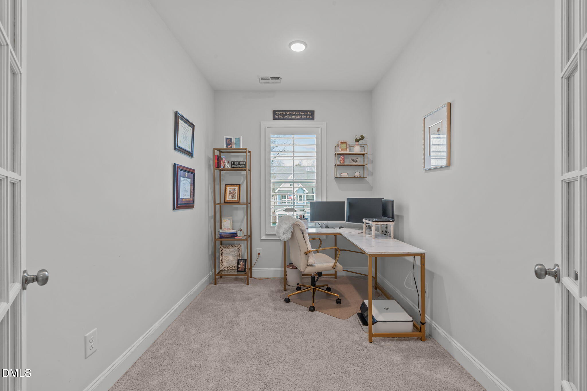 4144 Olde Judd Drive Willow Spring, NC 27592 - Photo 30 of 52 a view of a workspace with a window