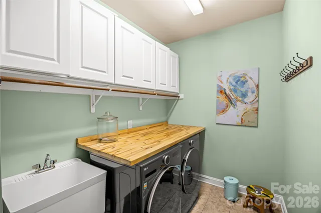 a room with storage and utility