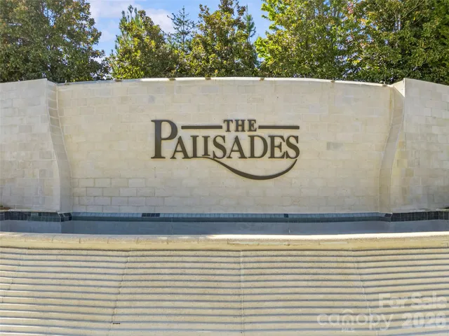 a aerial view of a house with garden
