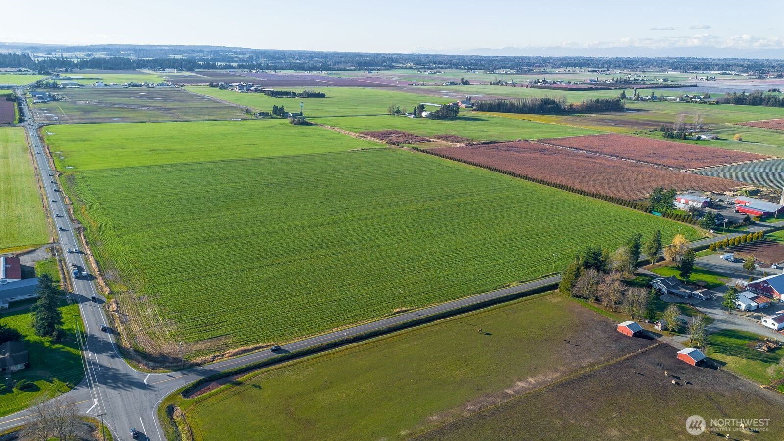 0 East Badger Road Lynden, WA 98264 - Photo 5 of 7 a view of a field with an outdoor space