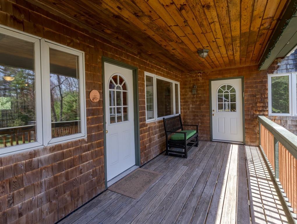 52 True Road Lincolnville, ME 04849 - Photo 12 of 33 Covered front porch with direct...