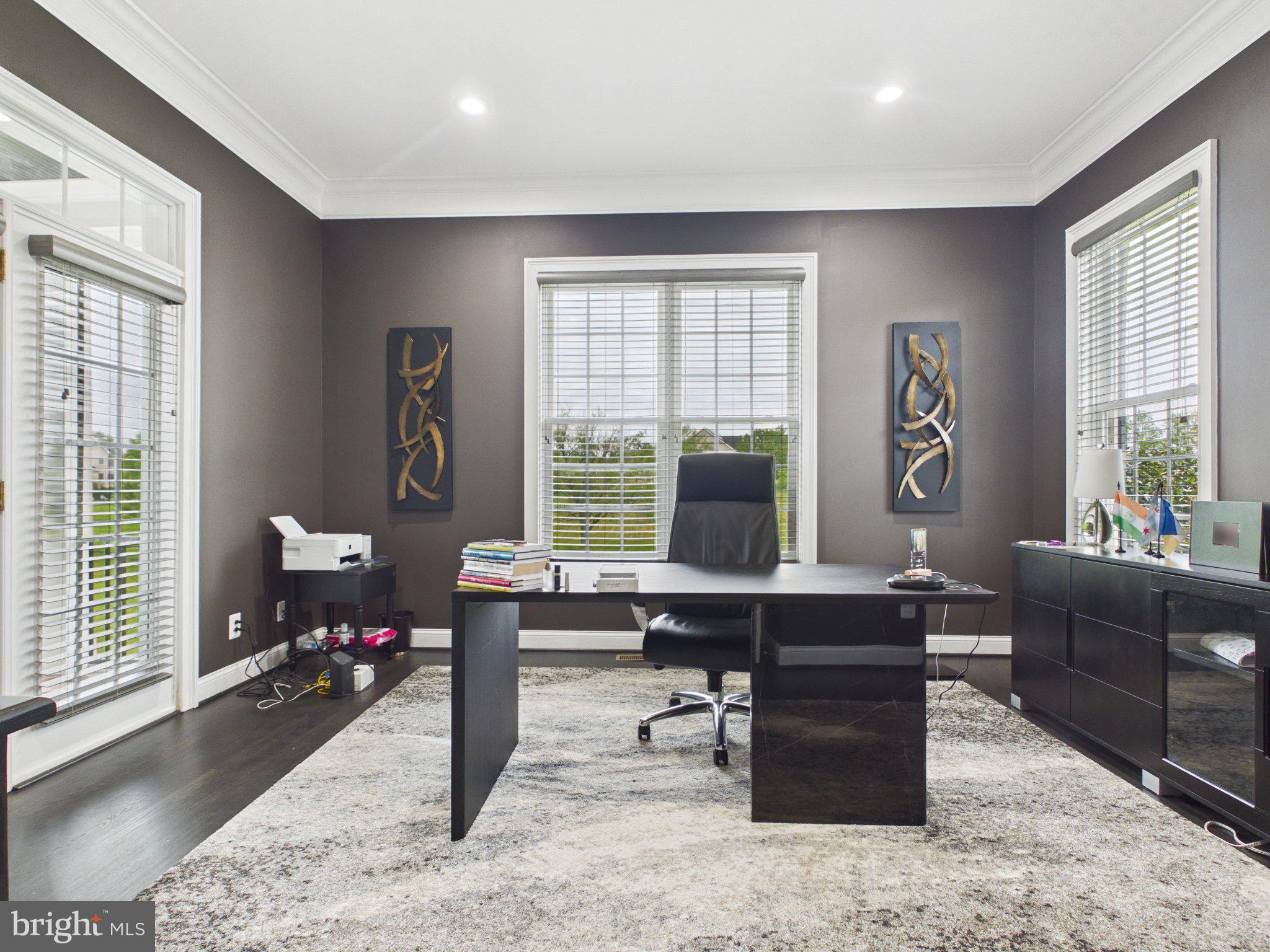 38565 Piggott Bottom Road Hamilton, VA 20158 - Photo 27 of 85 a view of a workspace with furniture and a window