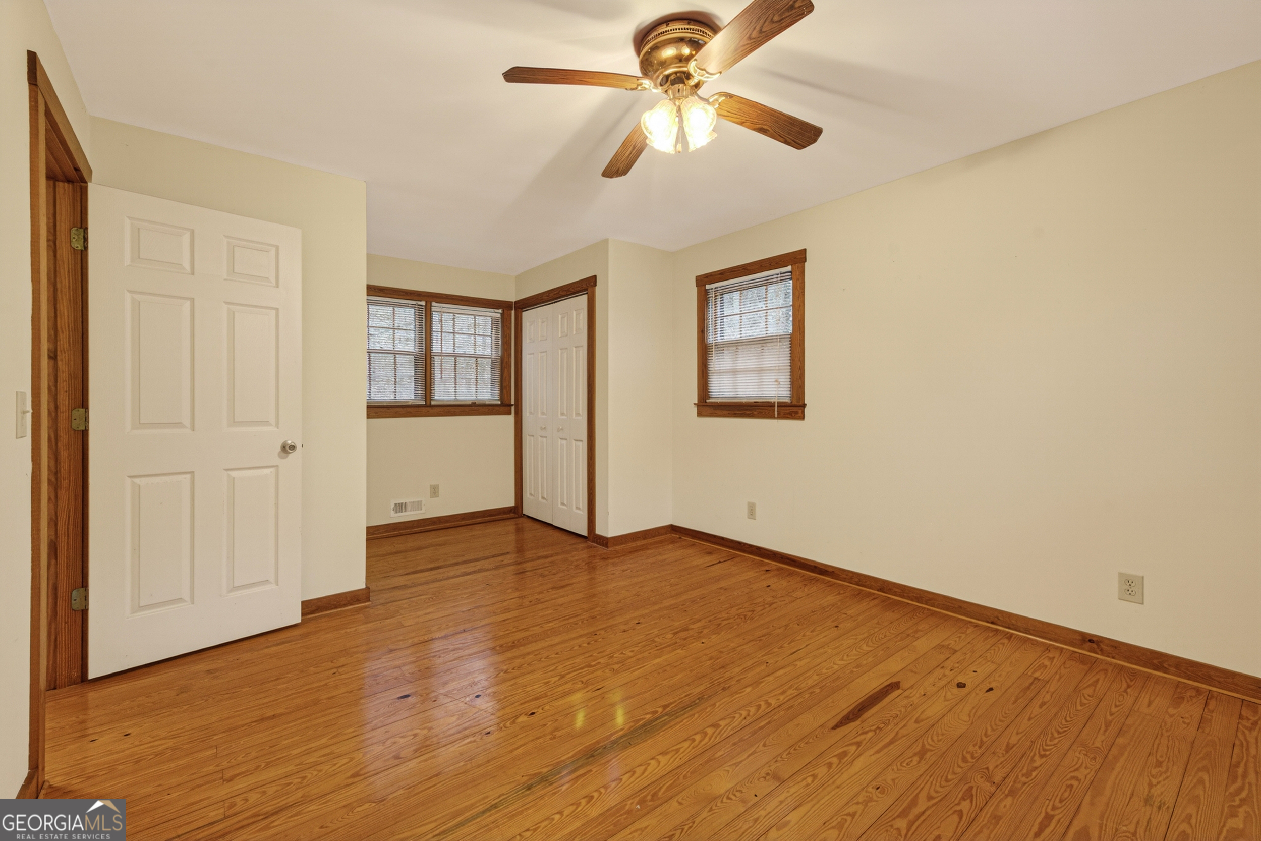 1165 Sparks Branch Road Hiawassee, GA 30546 - Photo 17 of 31 wooden floor in an empty room