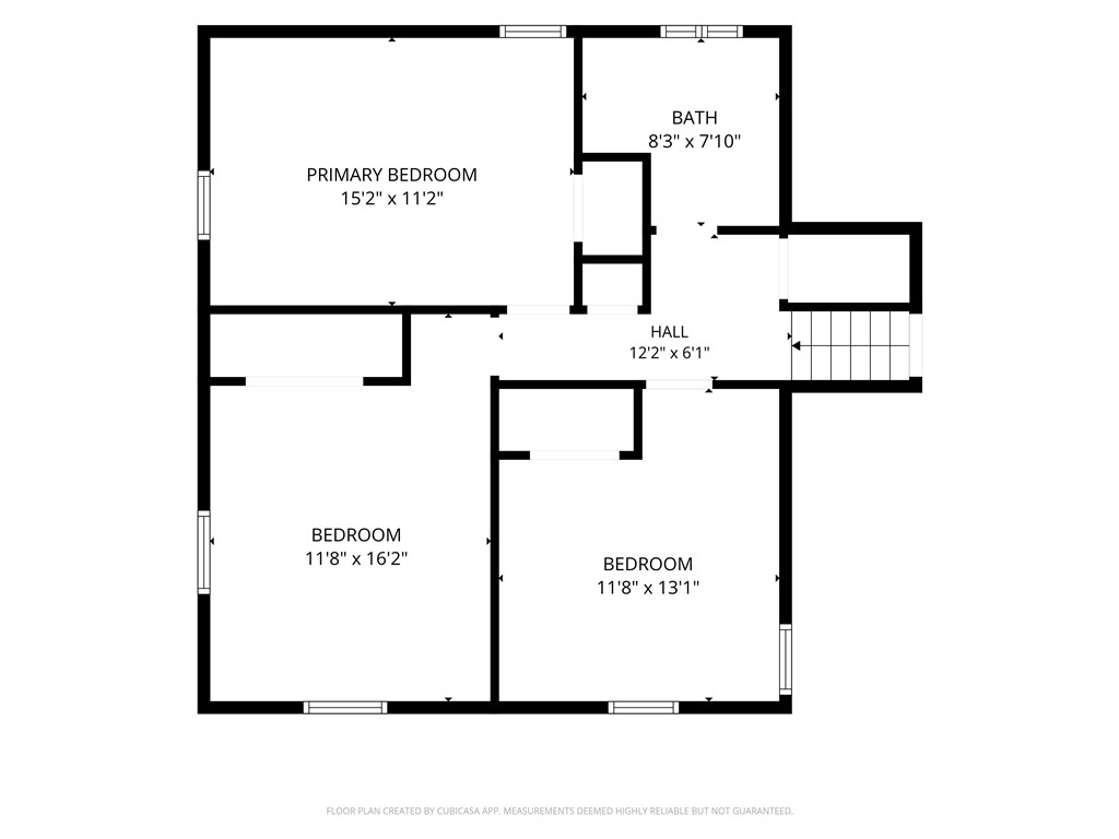 1038 Whalen Road Penfield, NY 14526 - Photo 44 of 46 Upper level floor plan with approximate measuremen
