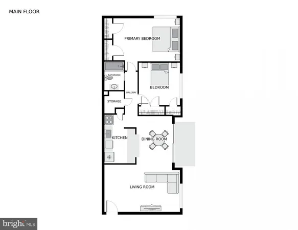 a picture of a floor plan