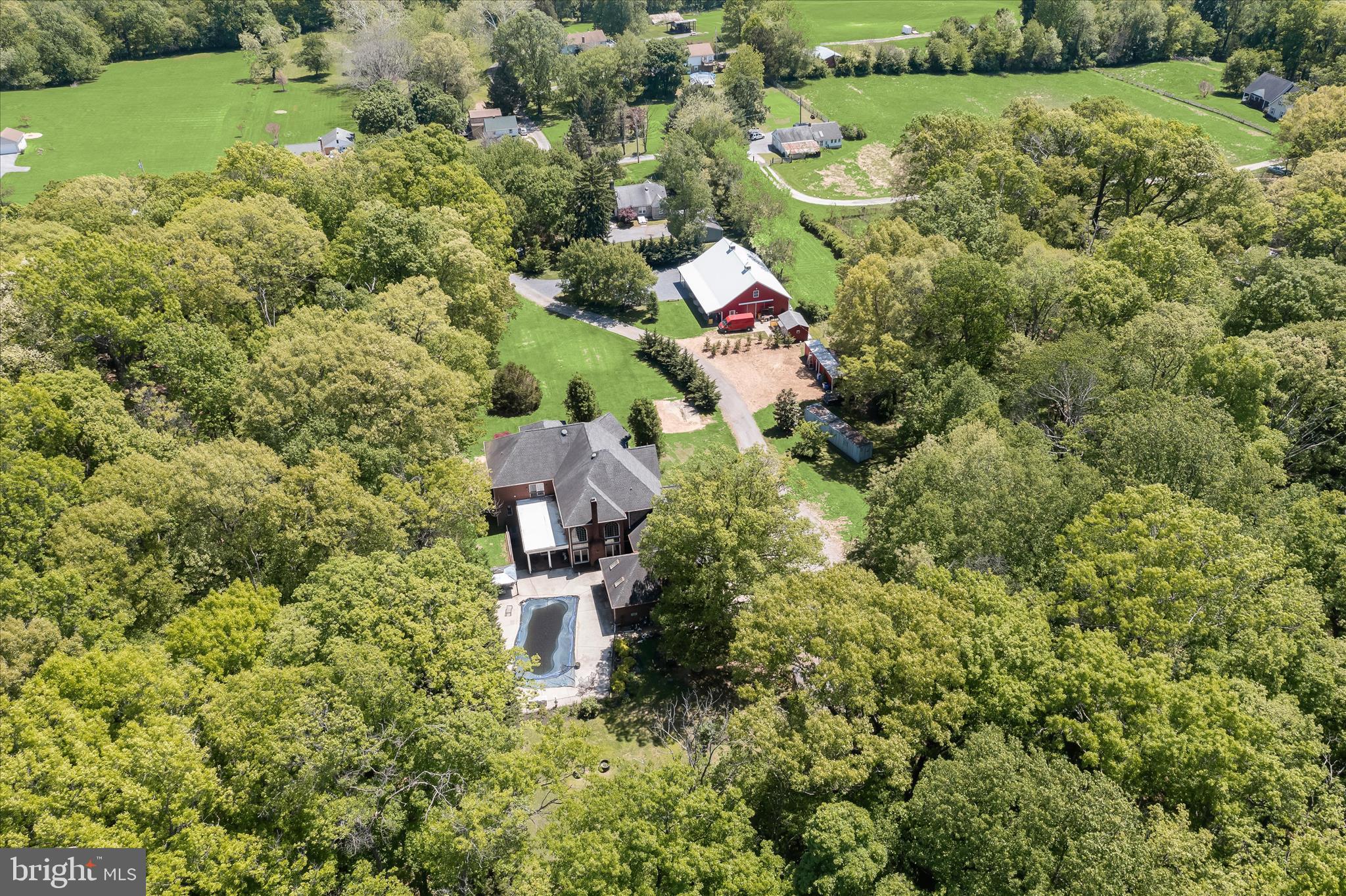 5530 Jim Pickett Road Sykesville, MD 21784 - Photo 69 of 76 Aerial view