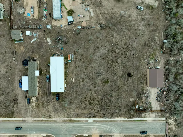 a bird view of a house