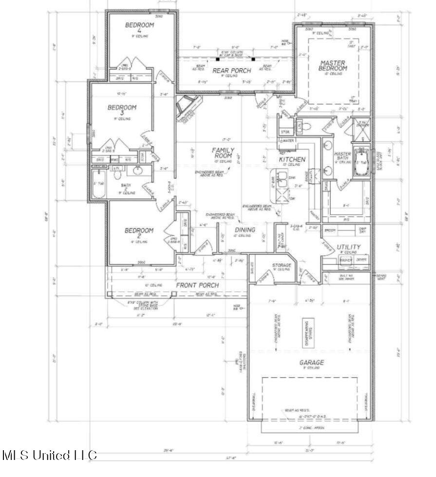 0 Pecan Circle Brandon, MS 39042 - Photo 5 of 5 floor plan Pecan Cir