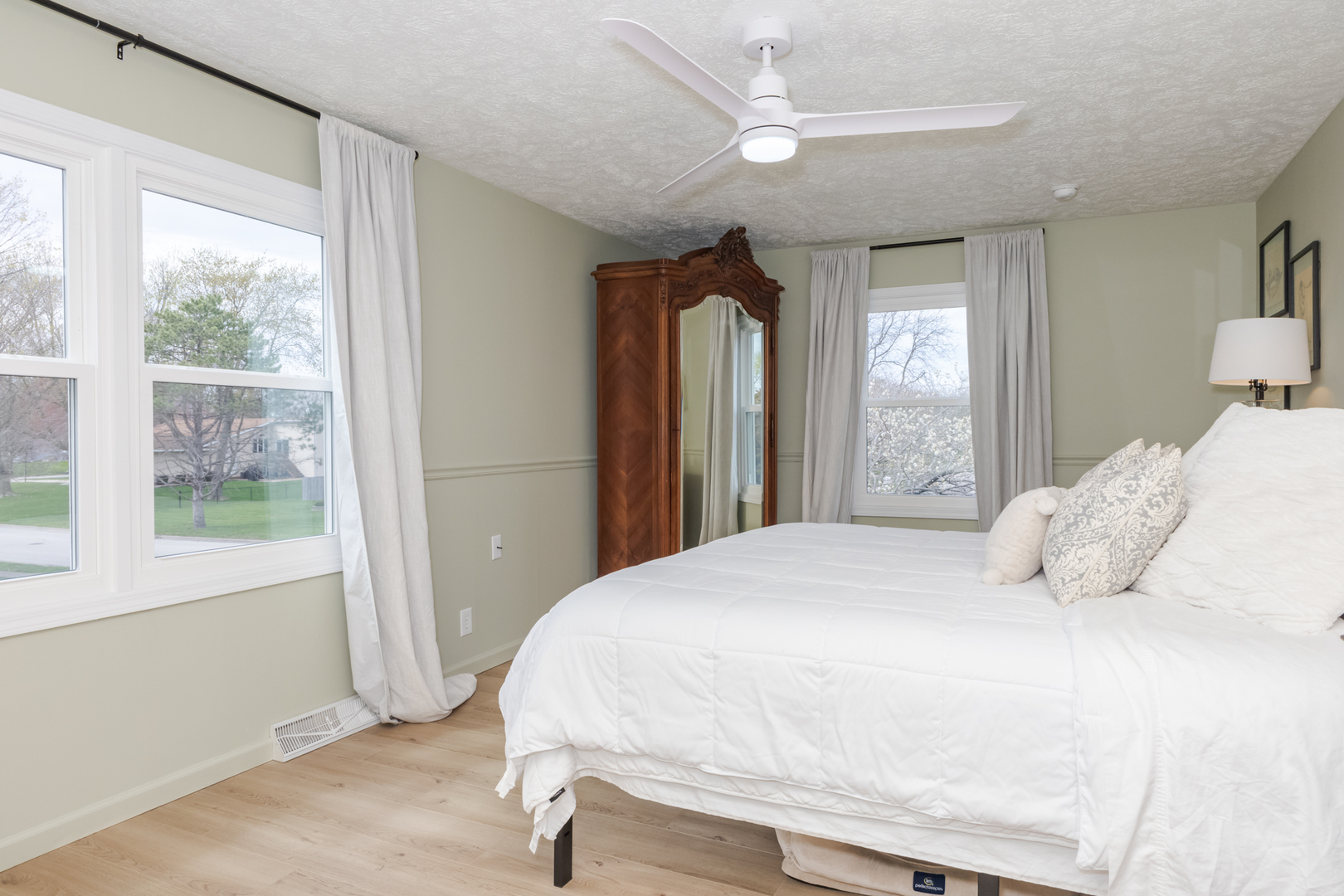 1805 Widermere Drive Normal, IL 61761 - Photo 23 of 46 a bedroom with a large bed and a window