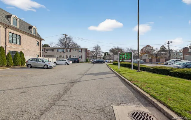 a car parked on the side of the road