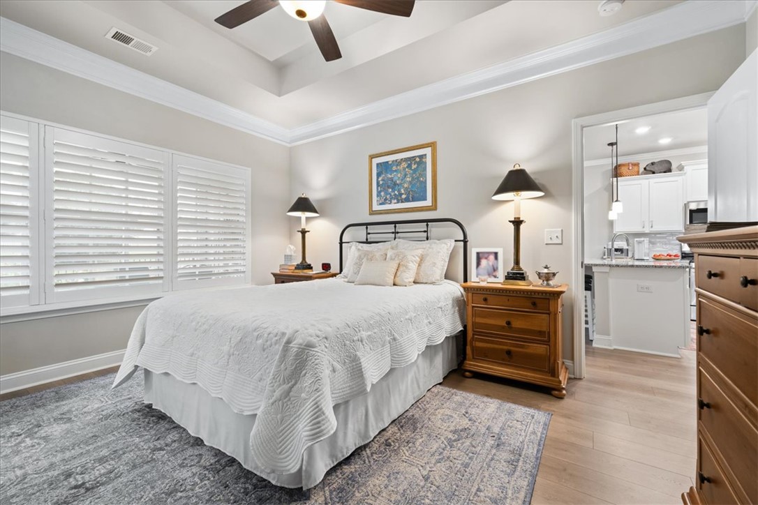 119 Shipyard Circle Anderson, SC 29621 - Photo 24 of 50 Relax in this tranquil bedroom, featuring a tray ceiling and a soothing color palette. It's perfection.
