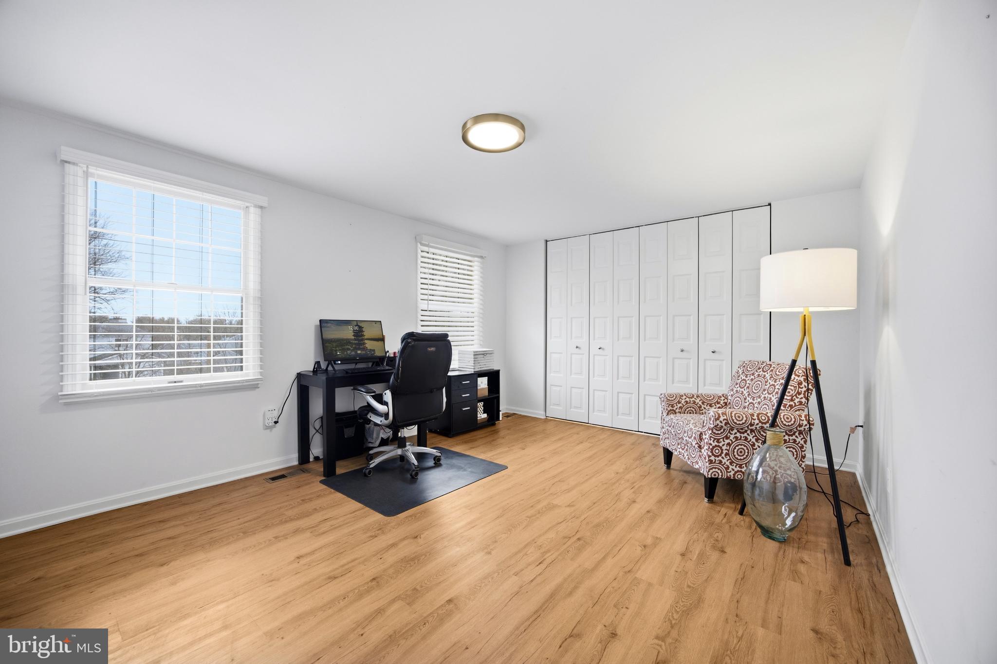1811 Rustic Hill Court Frederick, MD 21702 - Photo 30 of 48 a view of a workspace with furniture and a window