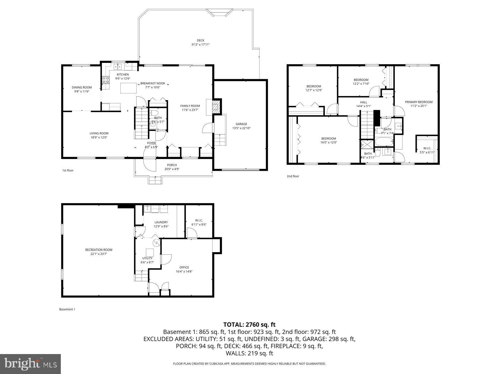1811 Rustic Hill Court Frederick, MD 21702 - Photo 48 of 48 a picture of a floor plan