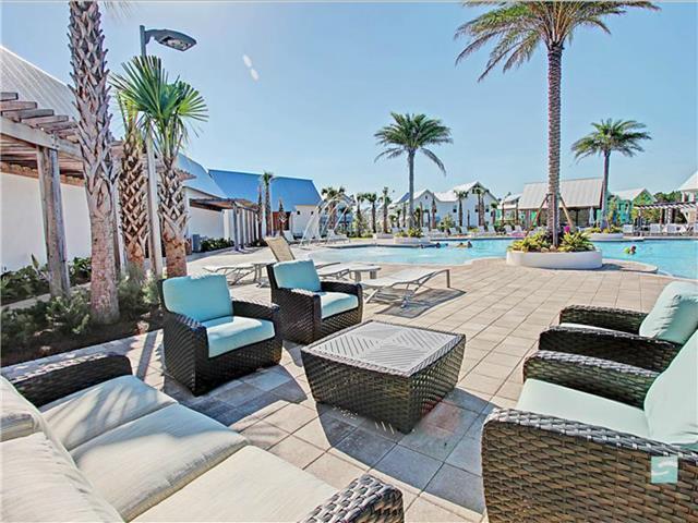 138 East E Pine, Unit A Inlet Beach, FL 32461 - Photo 43 of 48 a view of a patio with couches and a fire pit