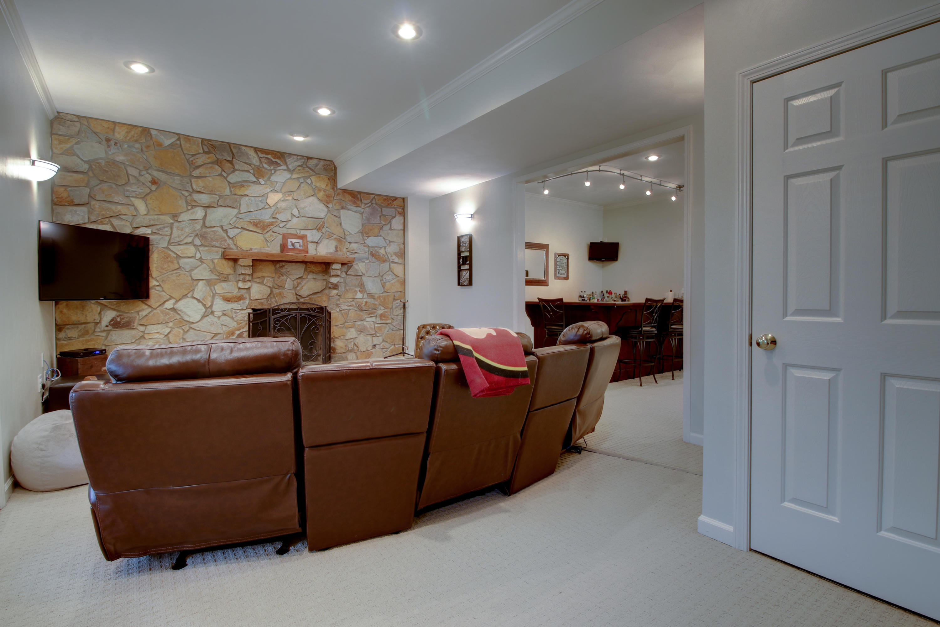 5191 Fox Ridge Road Southwest Roanoke, VA 24018 - Photo 41 of 56 Lower Level Family Room