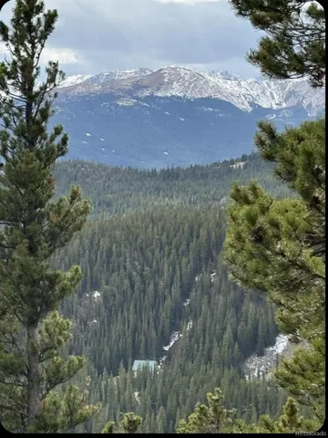 a view of a city of a lake