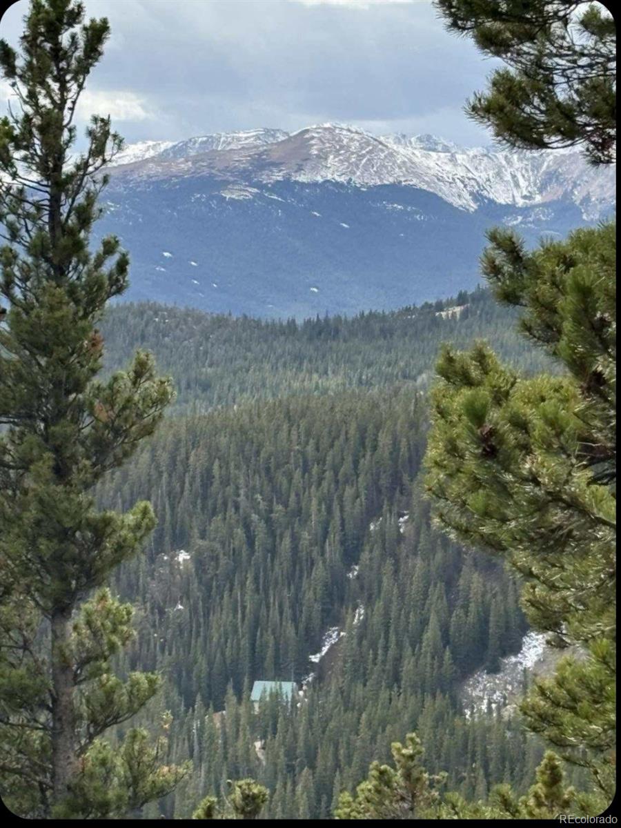 a view of a city of a lake