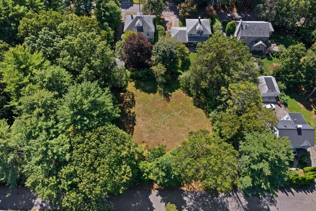 17 Pine Road Sharon, MA 02067 - Photo 32 of 33 an aerial view of residential house with outdoor space and trees all around