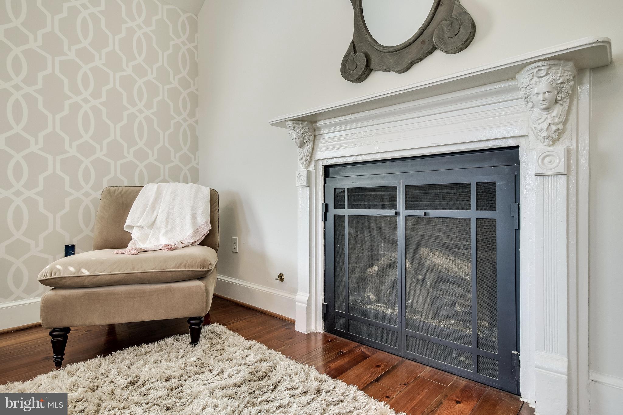 3601 Old Post Road Fairfax, VA 22030 - Photo 50 of 78 Master Fireplace detail