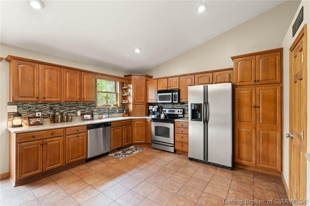 13552 Corydon Ramsey Road Northwest Palmyra, IN 47164 - Photo 10 of 83 Look at all that cabinet space!