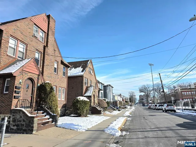 a view of a building with many windows