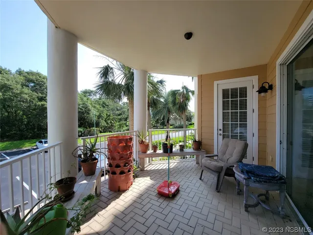 a view of a lake with outdoor space