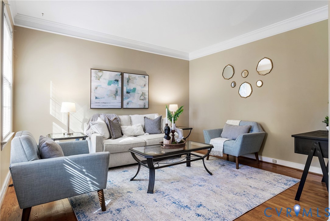1608 Fairfield Green Road Henrico, VA 23238 - Photo 17 of 35 a living room with furniture and rug