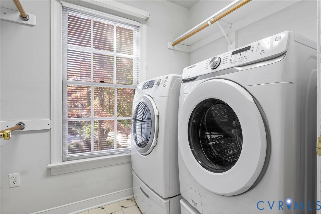 1608 Fairfield Green Road Henrico, VA 23238 - Photo 30 of 35 a utility room with dryer and washer