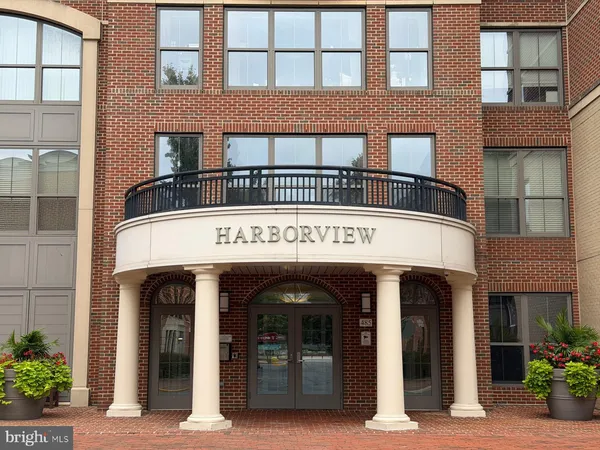 a view of building with door