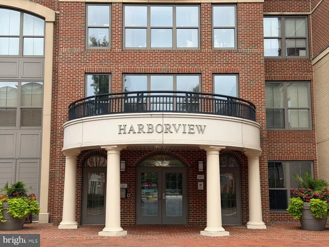 a view of building with door