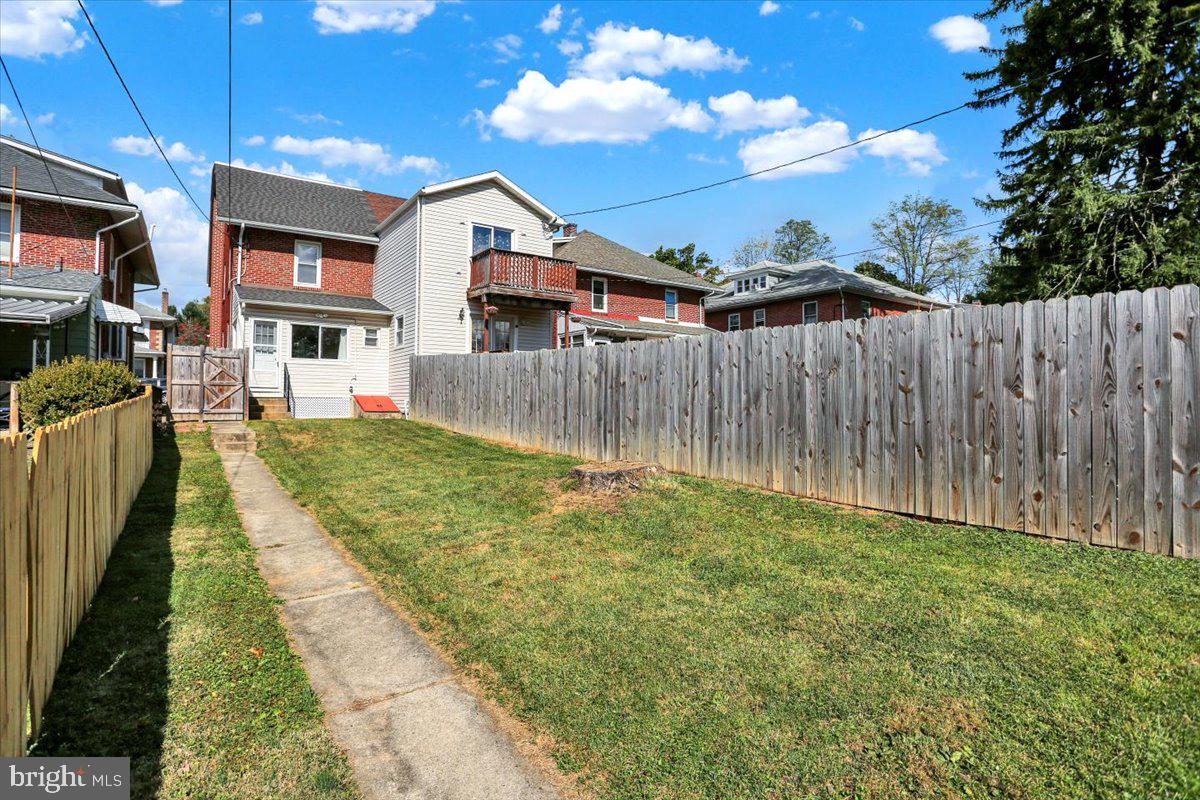2028 Spring Street Reading, PA 19609 - Photo 29 of 31 Rear fenced in yard
