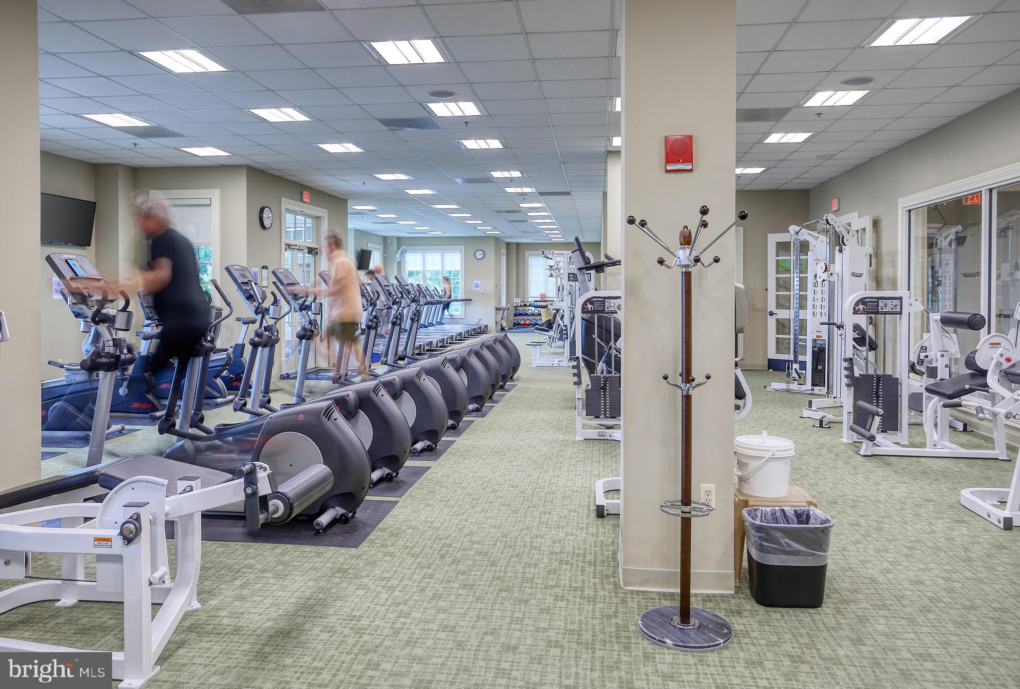 406 Bold Ruler Court, Unit 402 Havre de Grace, MD 21078 - Photo 41 of 59 a view of a room with gym equipment