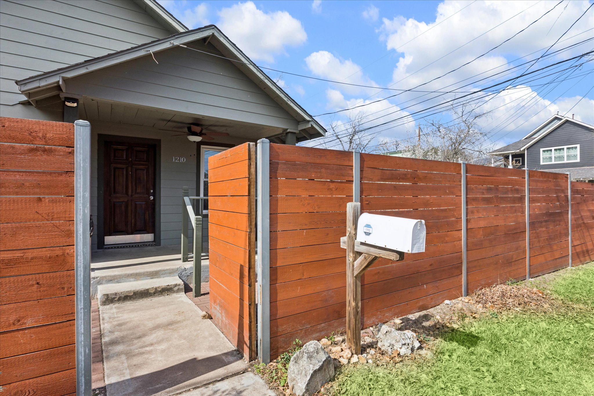 1210 Coleto Street Austin, TX 78702 - Photo 23 of 24 Private front yard with gated fence