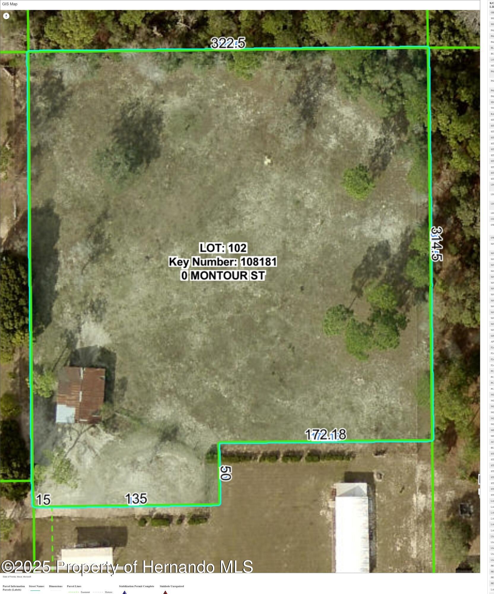 0 Montour Street Brooksville, FL 34613 - Photo 1 of 1 Aerial Image 1