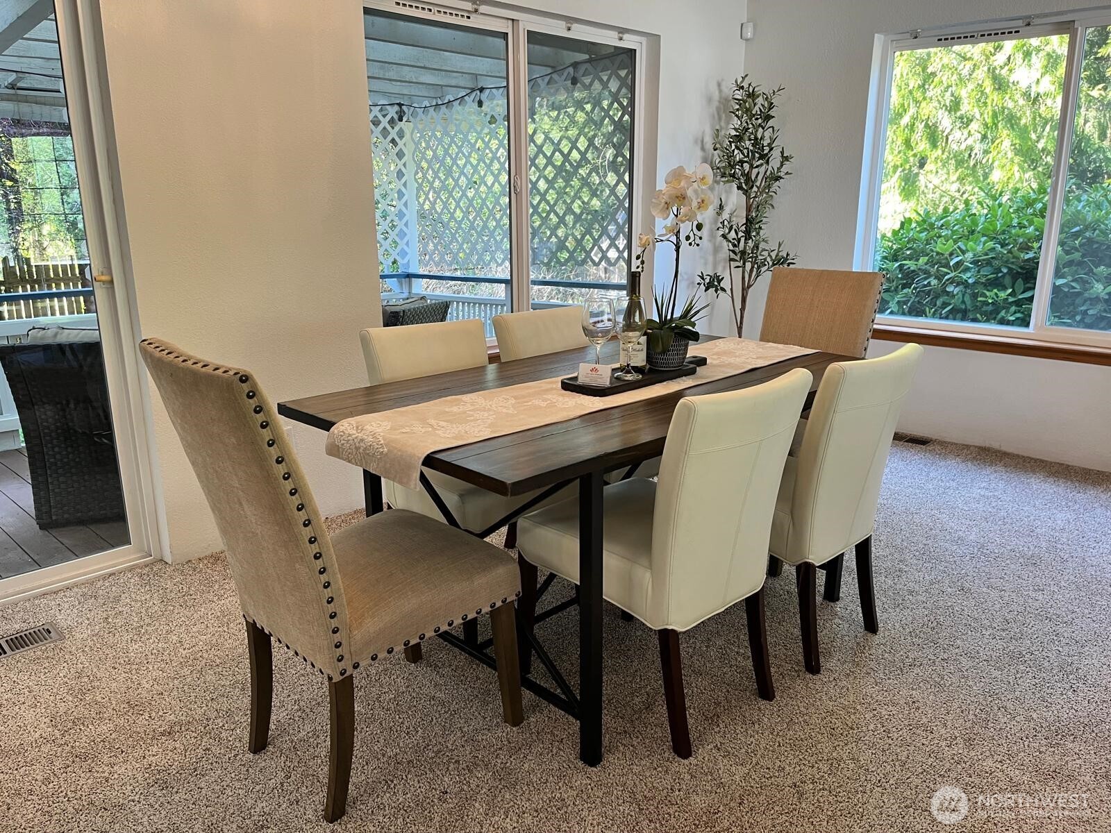 13315 Lost Lake Road Snohomish, WA 98296 - Photo 7 of 19 a view of a dining room with furniture window and outside view