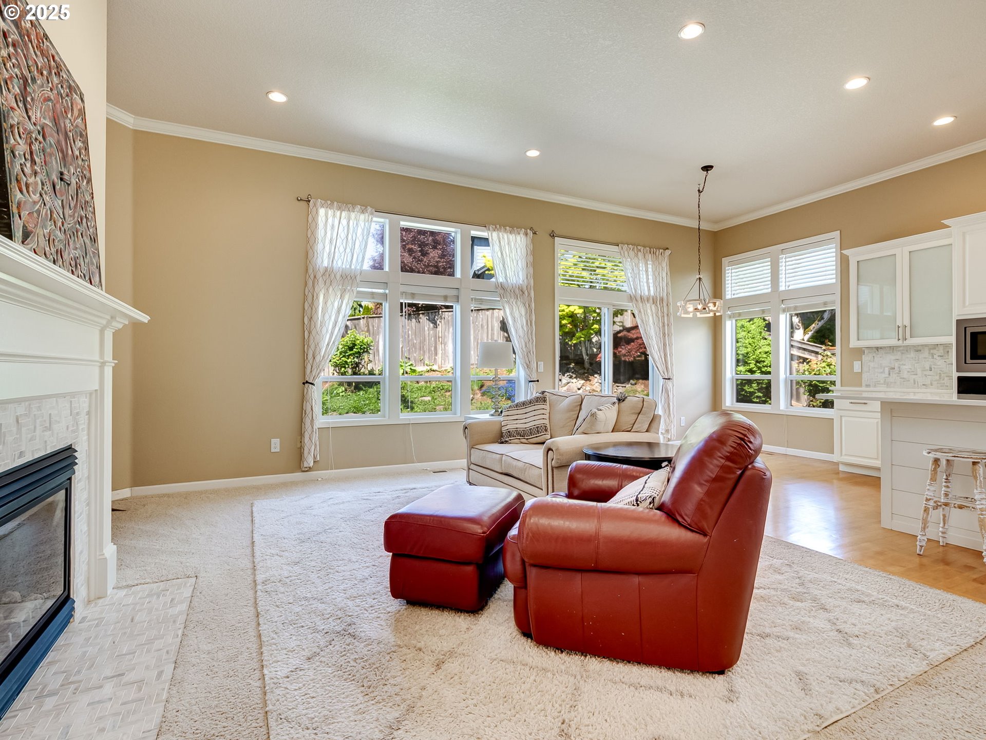2745 Northwest 29th Avenue Camas, WA 98607 - Photo 12 of 29 a living room with furniture and a fireplace