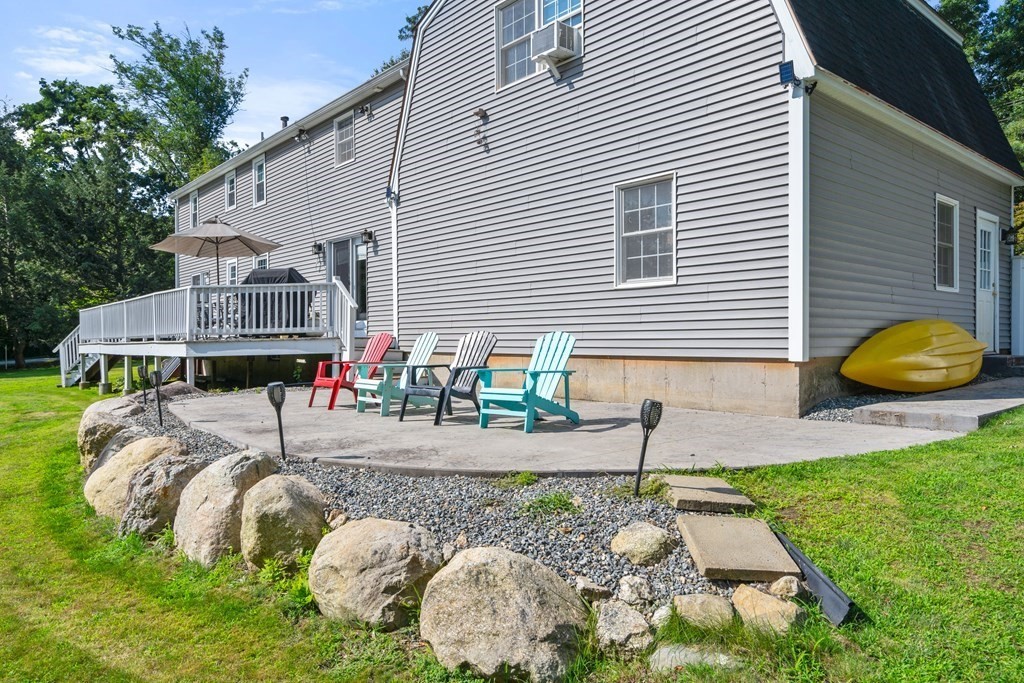 179 Baldwin Road Billerica, MA 01821 - Photo 26 of 38 a house view with a backyard space and balcony