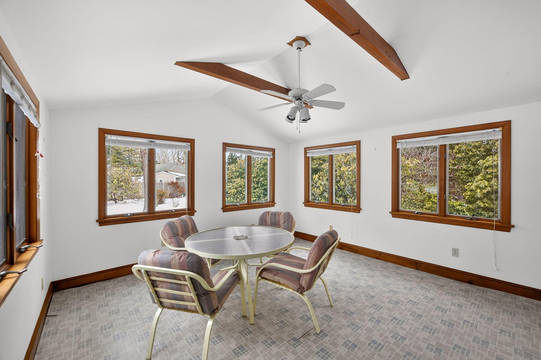 56 Raymond Street Falmouth, MA 02540 - Photo 20 of 45 a living room with furniture and a window